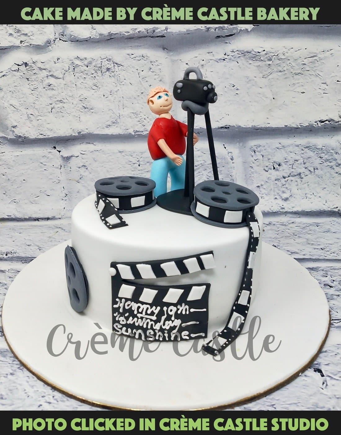 Cake for Movie Director - Creme Castle