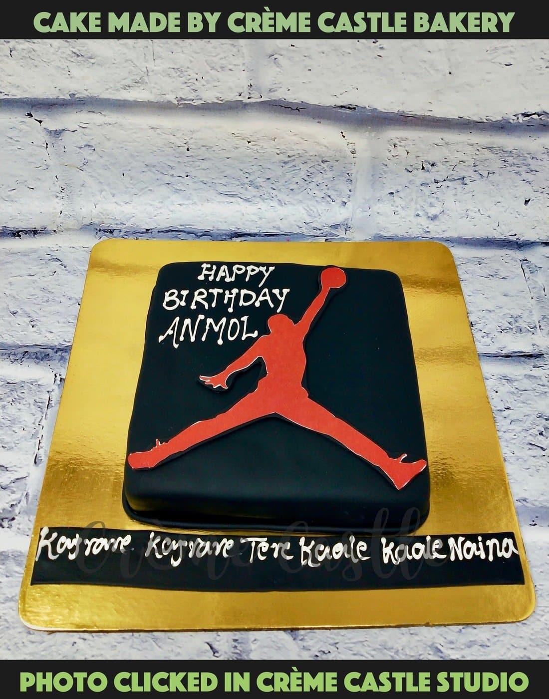 NBA Logo Cake - Creme Castle