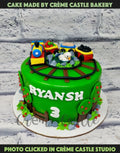 Train Green Cake