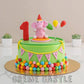 Elephant Theme Cake by Creme Castle