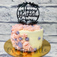 Butter Cream Floral Cake - Creme Castle