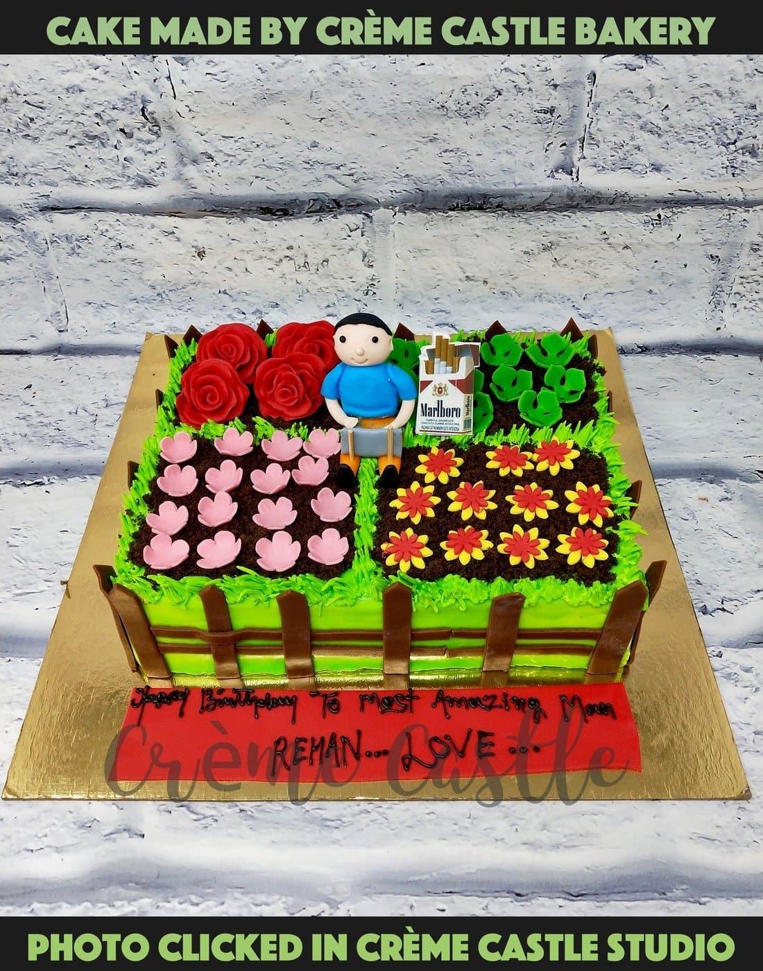 Farming Lover cake - Creme Castle