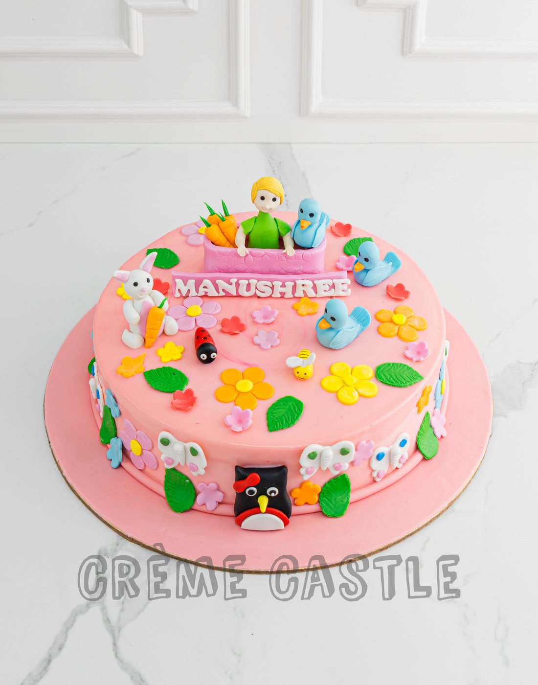 Rabbit Theme Cake by Creme Castle