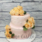 Rose Tier Cake | Creme Castle