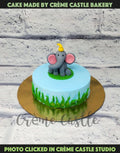 Blue Elephant Cream Cake