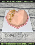 Heart Shape Pinata Smash Cake