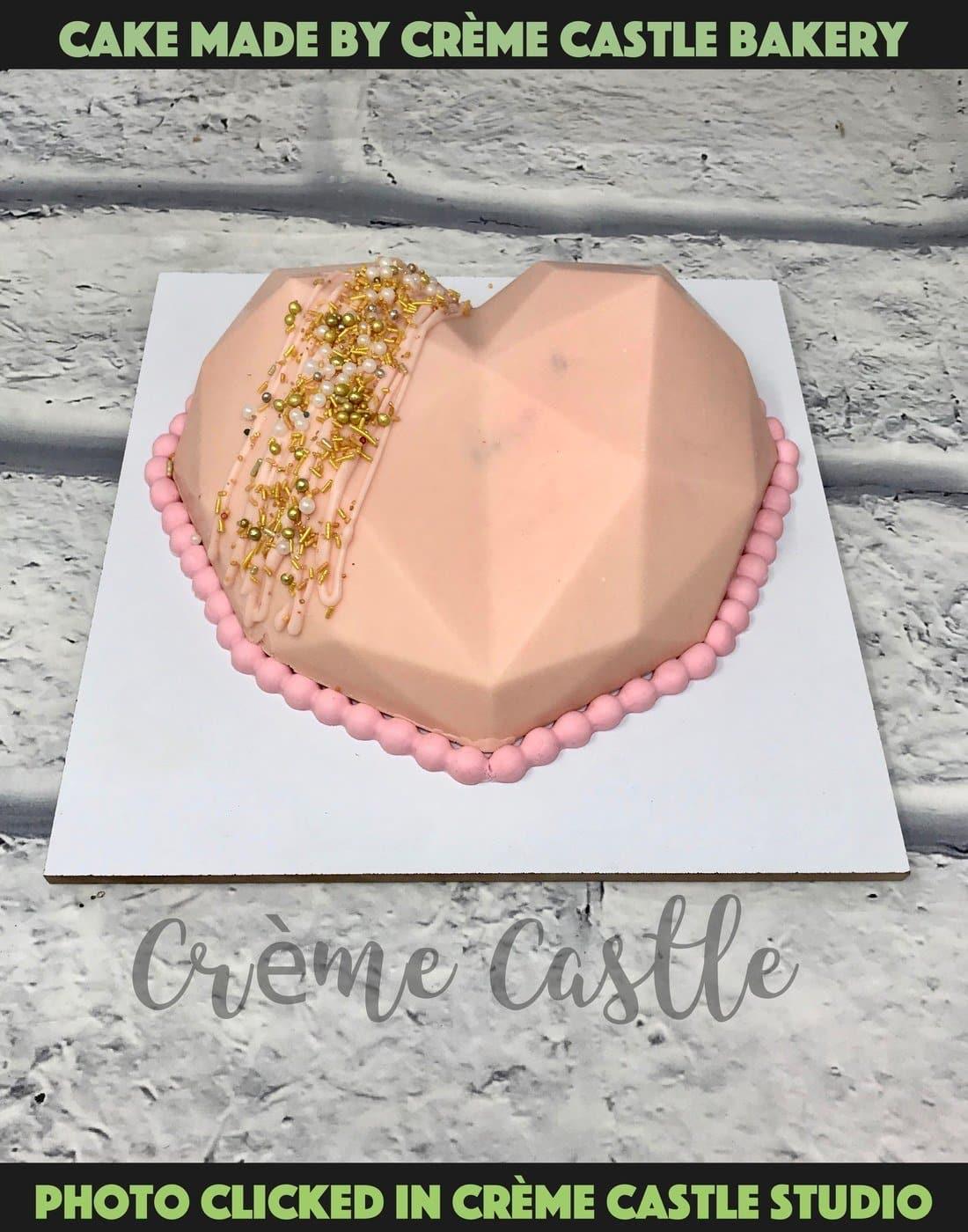 Pinata Cake. Smash Cake. Heart Shape Smash Cake in Gurugram and Noida