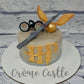 Harry Potter Theme Cake by Creme Castle