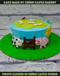 Cow and Dairy Farm Cake