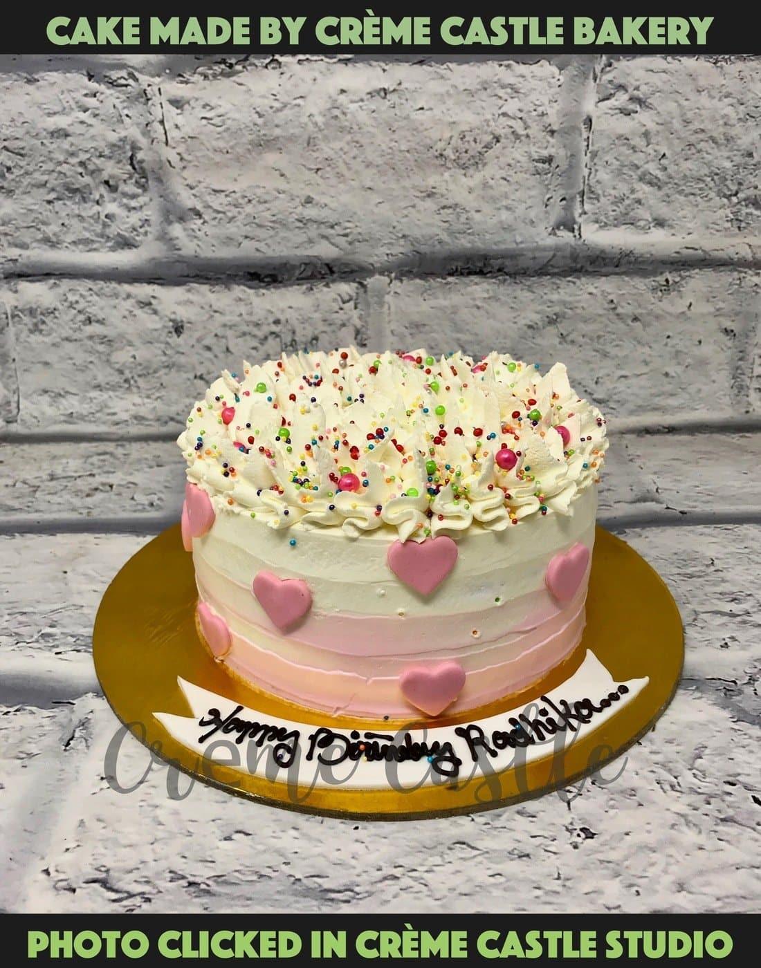 Floral Buttercream Cake. Customized Cake Bakery. Noida & Gurgaon
