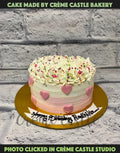 Pink Butter Cream Cake