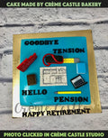 Engineer Retirement Cake