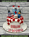 Oggy Celebration Cake
