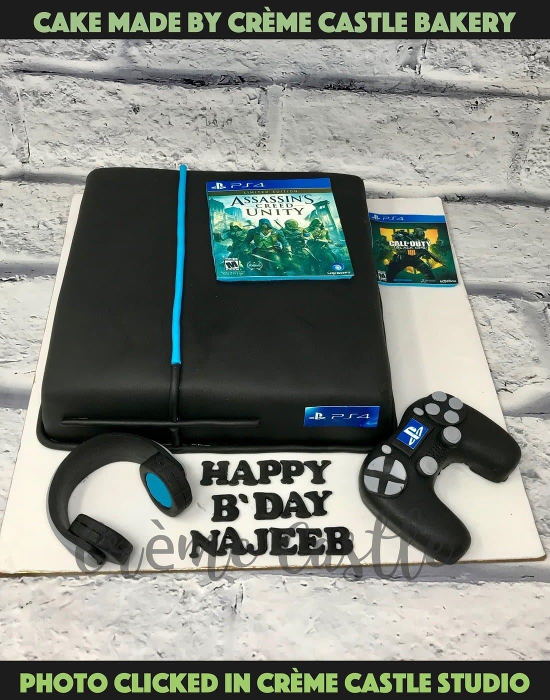 Play Station Theme Cakes - Creme Castle