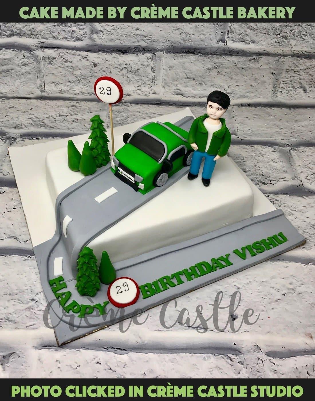 New Car Owner Cake - Creme Castle