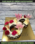 Naked Number Cake