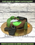 Army Dogtag Cake