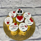 Valentine Message Cupcakes - Creme Castle