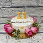 Pink Real Rose Cake - Creme Castle