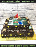 Chocolate Tier Photo Cake