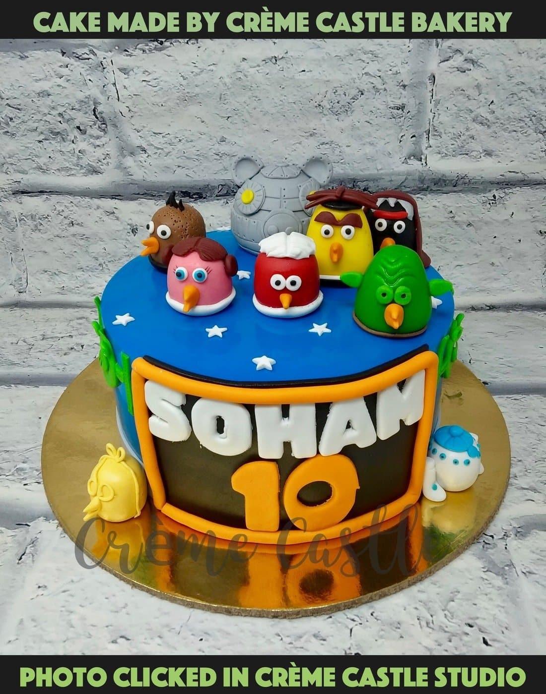 Noah's Angry Bird Cake