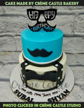 Suit Gentleman Tier Cake