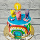 Little Pony and Rainbow Cake - Creme Castle