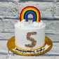 Rainbow Theme Cake. Cake Designs for Kids. Noida & Gurgaon