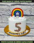 Rainbow Cloud Cake