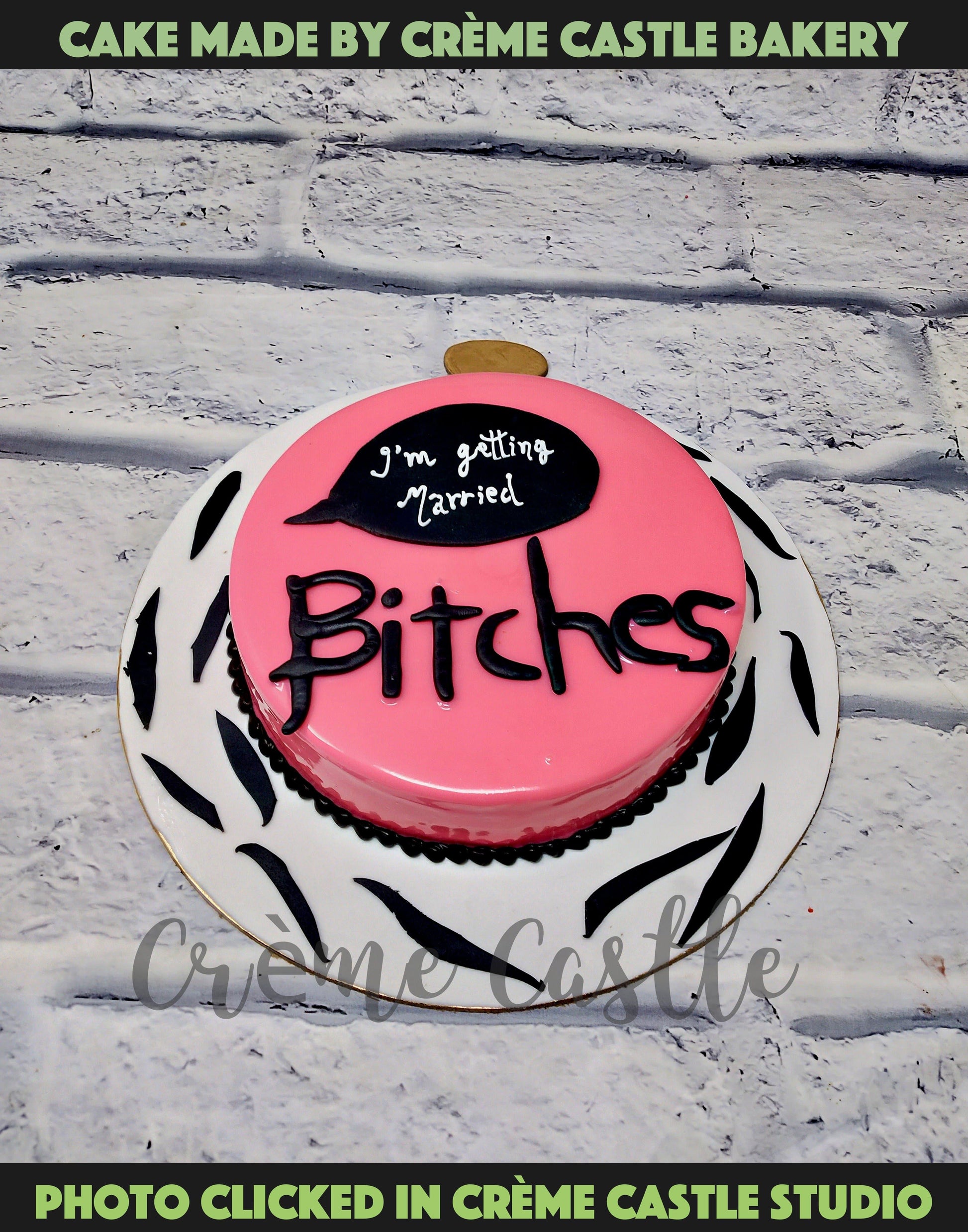 Bride to Be Cake. Bachelorette Party Cakes. Noida & Gurgaon