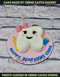 Tooth shape Cake