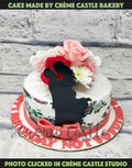 Vintage Proposal Cake