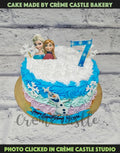 Frozen Rose Cake