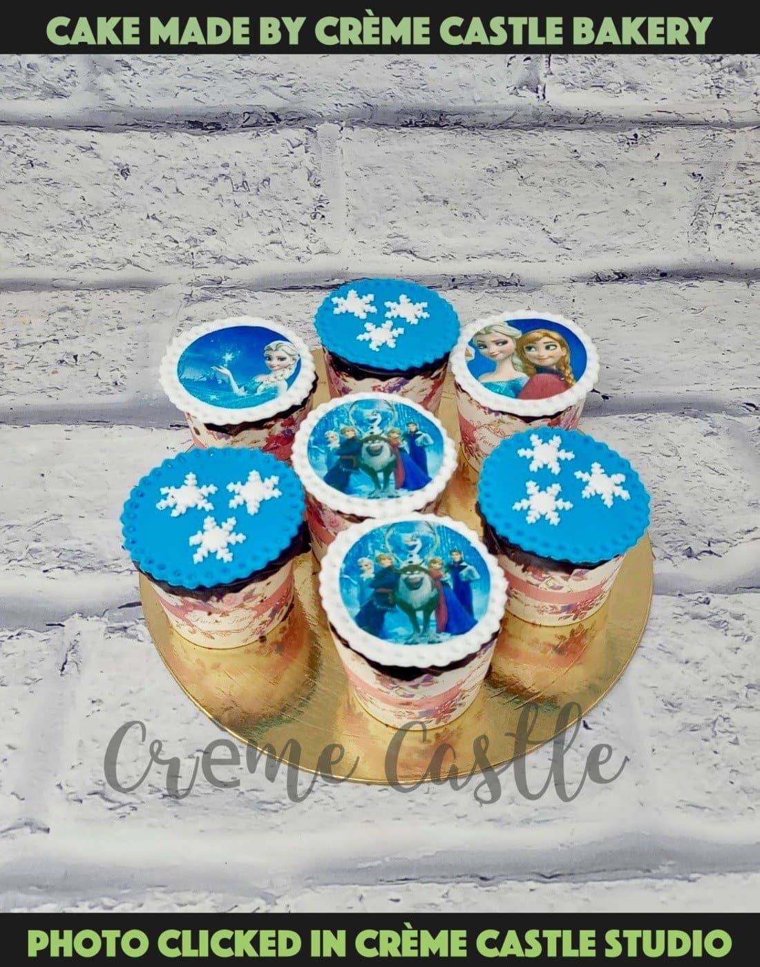 Frozen Cupcake Set - Creme Castle