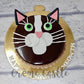 Cat Face Cake - Creme Castle