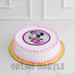 Cake Designs for Baby Girl. Minnie Mouse Photo Cake. Noida & Gurgaon