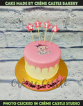 By Girl Drip Cake