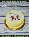 Lobsters Friends Cake