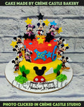 Mickey Family Tier Cake