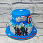 Captain American Avengers Cake - Creme Castle