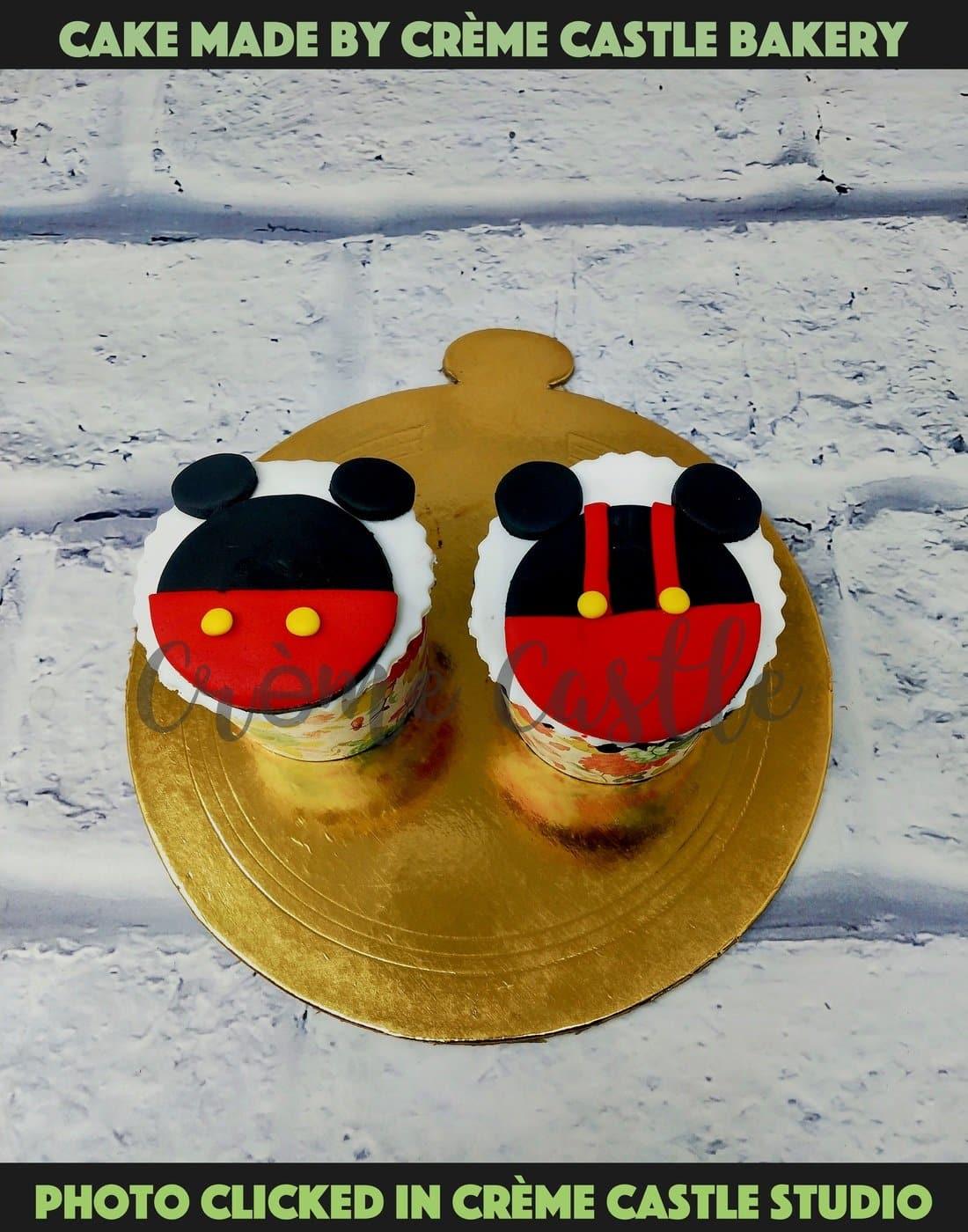 Cupcakes for Kids. Mickey Mouse Cupcakes. Noida & Gurgaon