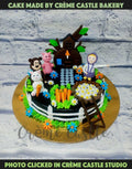 Masha Bear Family Cake