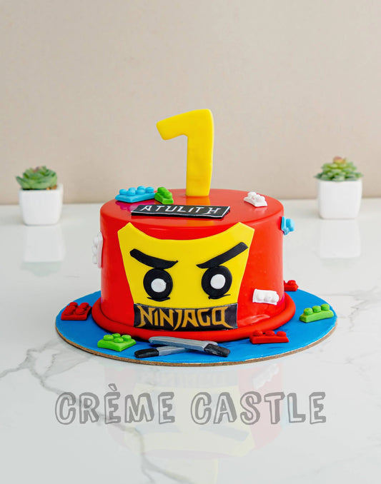 Ninjago Theme Cake. Noida & Gurgaon