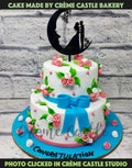 Pastel Mini Flowers Cake