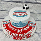 Liverpool Logo Cake. Noida & Gurgaon