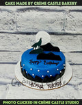 Night Wolf Cake