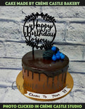 Fondant Berry Drip Cake
