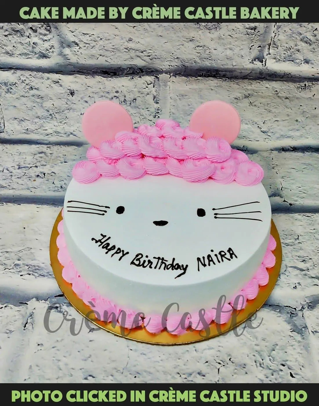 Hello Kitty Cream Cake - Creme Castle