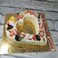 Naked Heart Cake - Creme Castle