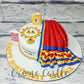 Saree and Gold Cake - Creme Castle